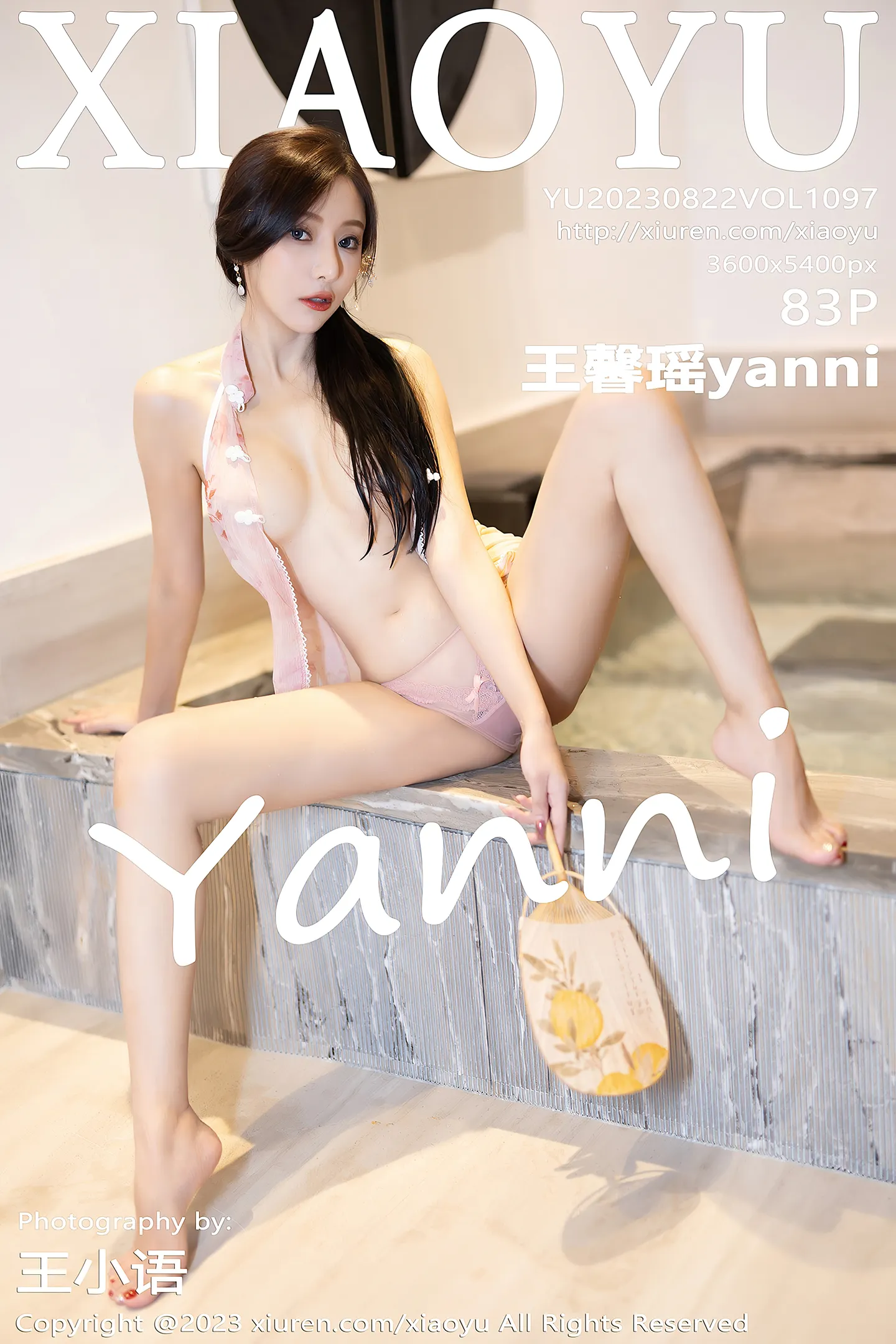 [XiaoYu画语界]Vol.1097_女神王馨瑶yanni性感浅色吊带长裙+粉色情趣旗袍完美诱惑写真83P-秀人网 - XiuRen.Xyz
